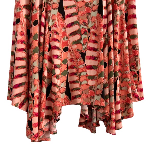 Signature by Robbie Bee Short Sleeve Midi Dress (1X) - Picture 8 of 12